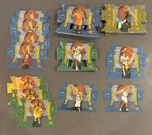 1997 98 Press Pass NET BURNERS Die Cut Cards, McGrady, Billups, Duncan - Picture 1 of 3