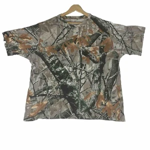 VTG Y2K Outfitters Ridge Shirt Mens 2XL Fusion 3D Camo Outdoor Hunting Deer - Picture 1 of 10