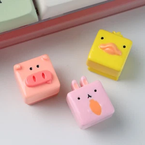 Personalized Keycap Cute Duck Pig Keycaps Gaming Mechanical Keyboard Keycap - Photo 1/9