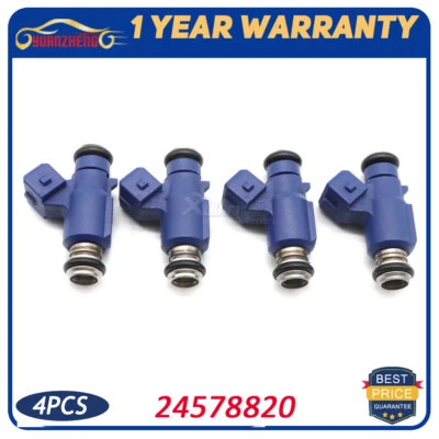 4x inyectores de combustible para Chevrolet Cobalt Corsa Prisma Onix Astra FJ10741 24578820 Foto 1 de 4