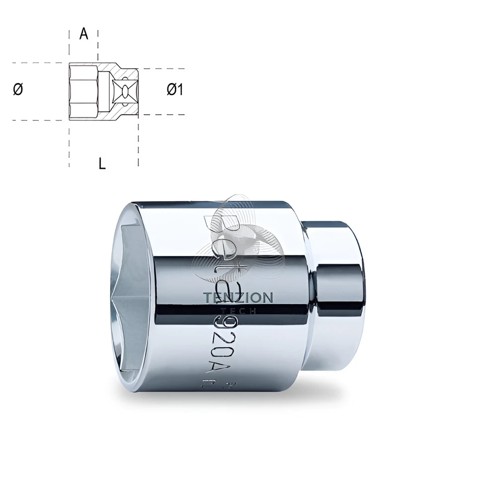 Beta 920 A16 bussole esagonali 1/2 a 16