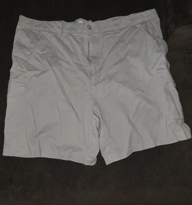 46R Harbor Bay Continuous Comfort Men's Khaki Shorts - Image 1 of 3