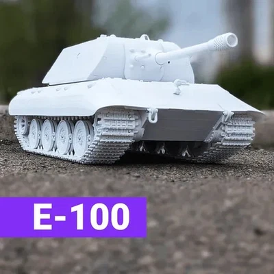 1/16  3d print tank rc   without  system e100 unpainted - Image 1 of 4