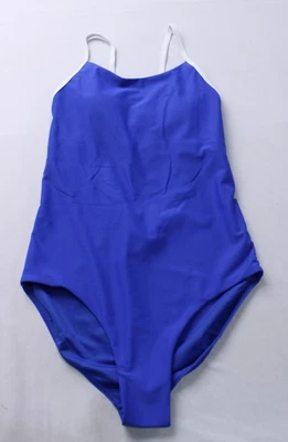 Athleta Girl Adjustable UPF 40+ One Piece Swimsuit CD4 Varsity Size XL/14 NWT - Image 1 of 4