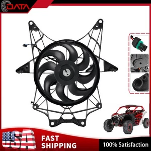 For Can-Am 2017-25 Maverick X3 & X3 MAX Cooling Radiator Fan Assembly 709200588 - Picture 1 of 13