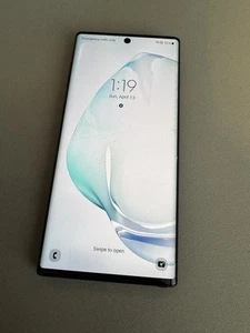 Samsung Galaxy Note10 - SM-N970U1 - 256 GB - Black - Sprint/T-mobile - Picture 1 of 7