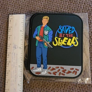 Saved By The Shells PVC Morale Patch Hook Loop & Sticky Back Mark-Paul Gosselaar - Picture 1 of 2
