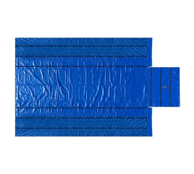 Lona de madera ultra ligera azul airbag/paracaídas 20' x 27' (6' caída) - vinilo 14 OZ Foto 1 de 4