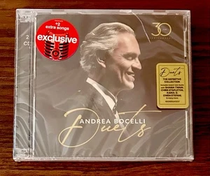 Andrea Bocelli DUETS CD Target EXCLUSIVE with 2 BONUS SONGS BRAND NEW, SEALED - Picture 1 of 2
