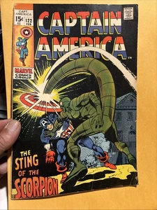 Captain America #122 February 1970 - Picture 1 of 10