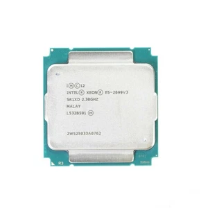 Processeur Intel Xeon E5-2699 V3 18 cœurs CPU 2,30 GHz FCLGA2011-3 SR1XD 45 Mo 145 W - Photo 1/1