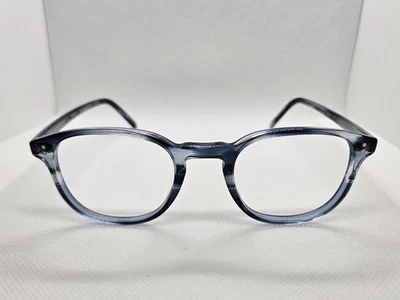Oliver Peoples OV5219 5219 Fairmont 1730 蓝色眼镜框 47-21-145 — 第 1/4 张图片