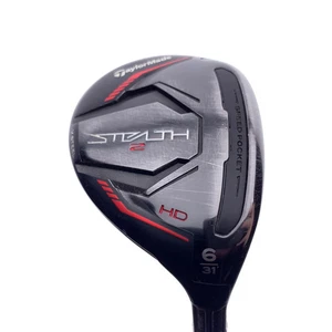 Used TaylorMade Stealth 2 HD 6 Hybrid / 31 Degrees / A Flex - Picture 1 of 10
