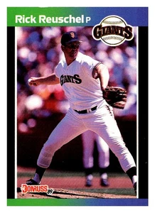 1989 Donruss #335a Rick Reuschel - Picture 1 of 2