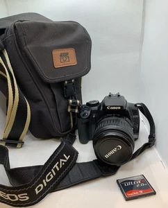 Canon EOS 400s digitale Spiegelreflexkamera EF-S 18-55mm Zoomobjektiv + Tasche 10.1MP sehr guter Zustand - Bild 1 von 12