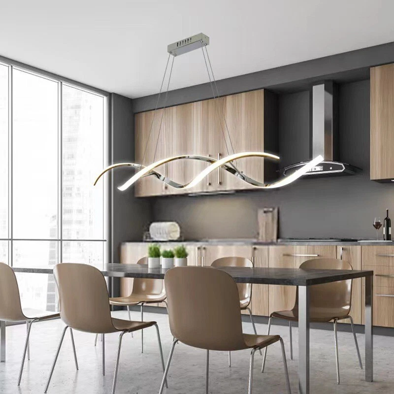 Lampadario a Sospensione LED 28W Design Spirale Moderno Lampada da Soffitto IP20 - Immagine 1 di 4