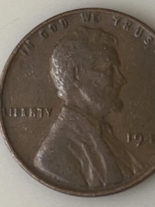 1946 wheat penny no mint mark Extremely Rare Error on the rim "L" in Liberty 3 G - Picture 1 of 11