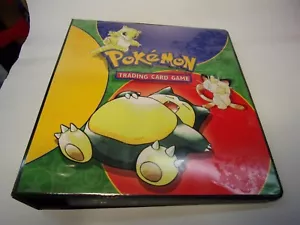 FOLDER GIOCO CARTE COLLEZIONABILI POKEMON REMBRANDT 1999 USATO CON USURA LT CON PAGINE - Foto 1 di 11