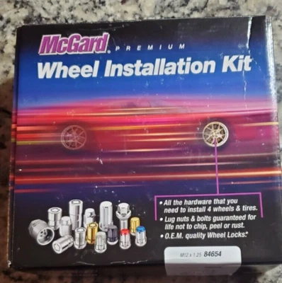 Kit de instalación de rueda McGard Chrome Premium Spline Drive Kit M12 x 1,25 84654 Foto 1 de 4