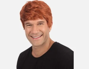 Bristol Novelty BW067 Male Wig Short Ginger - One Size - Picture 1 of 1