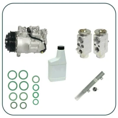 KIT COMPRESOR AIRE ACONDICIONADO COMPLETO REMAN MERCEDES-BENZ C280/C320/C350/CLK350 7SEU16C Foto 1 de 4