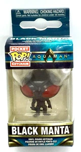 Black Manta Aquaman Funko Pocket Pop Key Chain Aquaman 2018 Vaulted - Picture 1 of 8