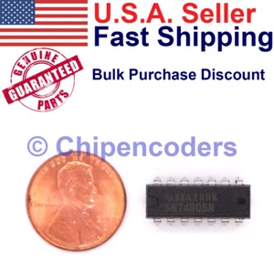 1/5/10Pcs TI SN74S05N Hex Inverters with Open Collector Output 5V PDIP-14 - Picture 1 of 7