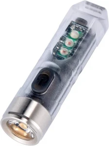 A8 Rechargeable Flashlight, 350 Lumens NICHIA 219C ,RovyVon (A8 Red/Amber/Blue) - Picture 1 of 13