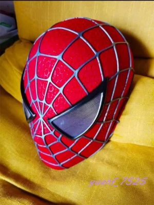 1:1 Handmade Spiderman Tobby Cosplay Mask Helmet 3D Ver. High Quality Boy Gift - Image 1 of 4