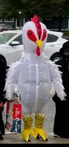 Spirit Inflatable Chicken Costume Child One Size Fits Most & custom made bag - Picture 1 of 18