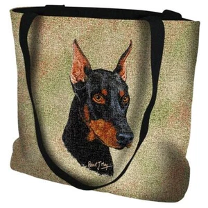 Bolso de Mano Tejido - Doberman Pinscher 1158 EN STOCK - Imagen 1 de 2