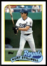 1989 Topps Kurt Stillwell Kansas City Royals #596