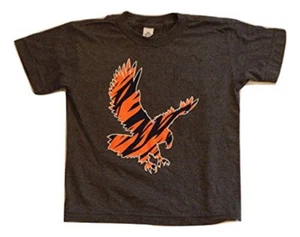 Auburn War Eagle Children's Grey Short Sleeve T-Shirt Cotton - Youth Medium 5/6 - Picture 1 of 2