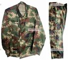 China Pla Army Rocket Force 07 Type Digital Woodland Camouflage Uniforms