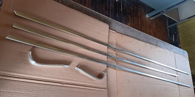 78-87 El Camino 2 tone paint divider aluminum side trim moldings set box bed - Image 1 of 4