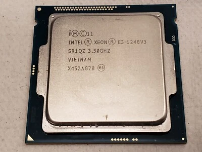 Used Intel Xeon E3-1246 V3 - 3.5GHz Quad-Core (SR1QZ) Processor - Image 1 of 3