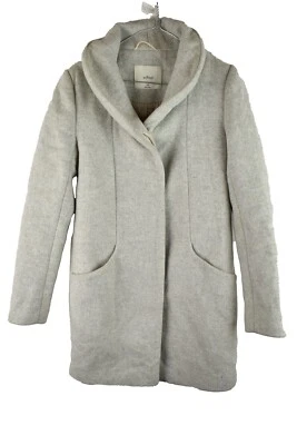Wilfred Womans Grey Overcoat Pea Coat Wool Cahsmere Blend Size XXS - Image 1 of 4