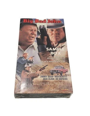 Big Bad John 1989 Magnum VHS Jimmy Dean Ned Beatty Bayou Promo Screener  - Image 1 of 2