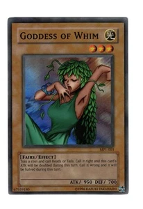 Yugioh - 1X Diosa del Capricho - Súper Raro - Ilimitado - MP1-003 - Casi Como Nuevo - Imagen 1 de 2