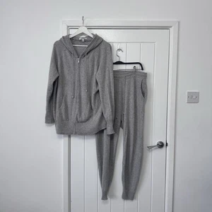 M&S Marks & Spencer Autograph Pure Cashmere Tracksuit Full Zip Jacket & Joggers - Picture 1 of 19