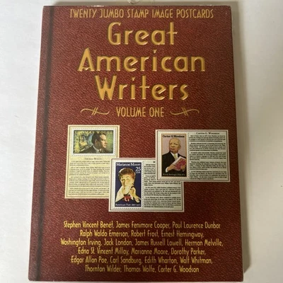 USPS Great American Writer Vol. 1 - Twenty Jumbo Stamp Image Posters NEW - RARE - Image 1 of 4