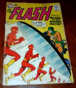 THE FLASH #109 (1959) BUENO+ (2.5) estado.   2º MIRROR MASTER, INFANTINO arte - Imagen 1 de 6