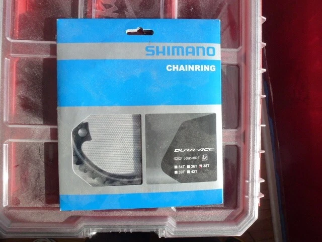 New* Shimano Dura-Ace 38T Chainring, FC-9000 11-Speed for 52/38 36