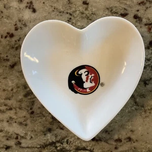 Florida State Seminoles Trinket Jewelry Dish Home Decor - Picture 1 of 4