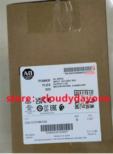 Original Allen Bradley 25A-D1P4N104 SER B PowerFlex 523 AC Drive 0.4kW 0.5HP - Picture 1 of 3