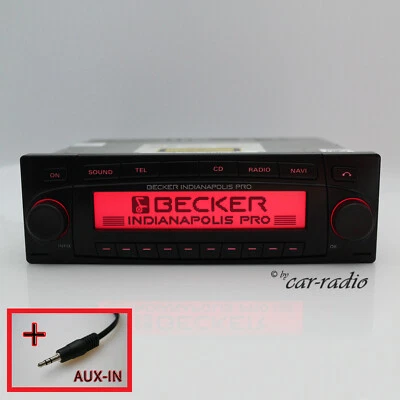 Becker Indianapolis PRO BE7952 MP3 Navigationssystem Bluetooth RDS AUX-IN Radio - Bild 1 von 4