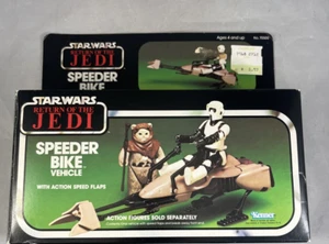 STAR WARS SPEEDER BIKE Vintage Return of the Jedi Kenner 1983 Open Box - Picture 1 of 22