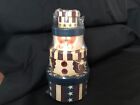 Patriotic 4 Tier Round Mini Stacking Gift Boxes 7" Tall