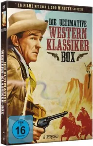 16 Klassiker 50er JAHRE WESTERN Jim Davis RANDOLPH SCOTT Joel McCrea DVD BOX Neu - Bild 1 von 1