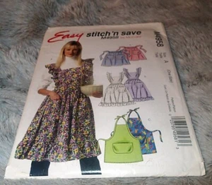 MCCALLS STITCH 'N SAVE PATTERN 4958 ~ ASSORTED APRONS *UNCUT - Picture 1 of 1
